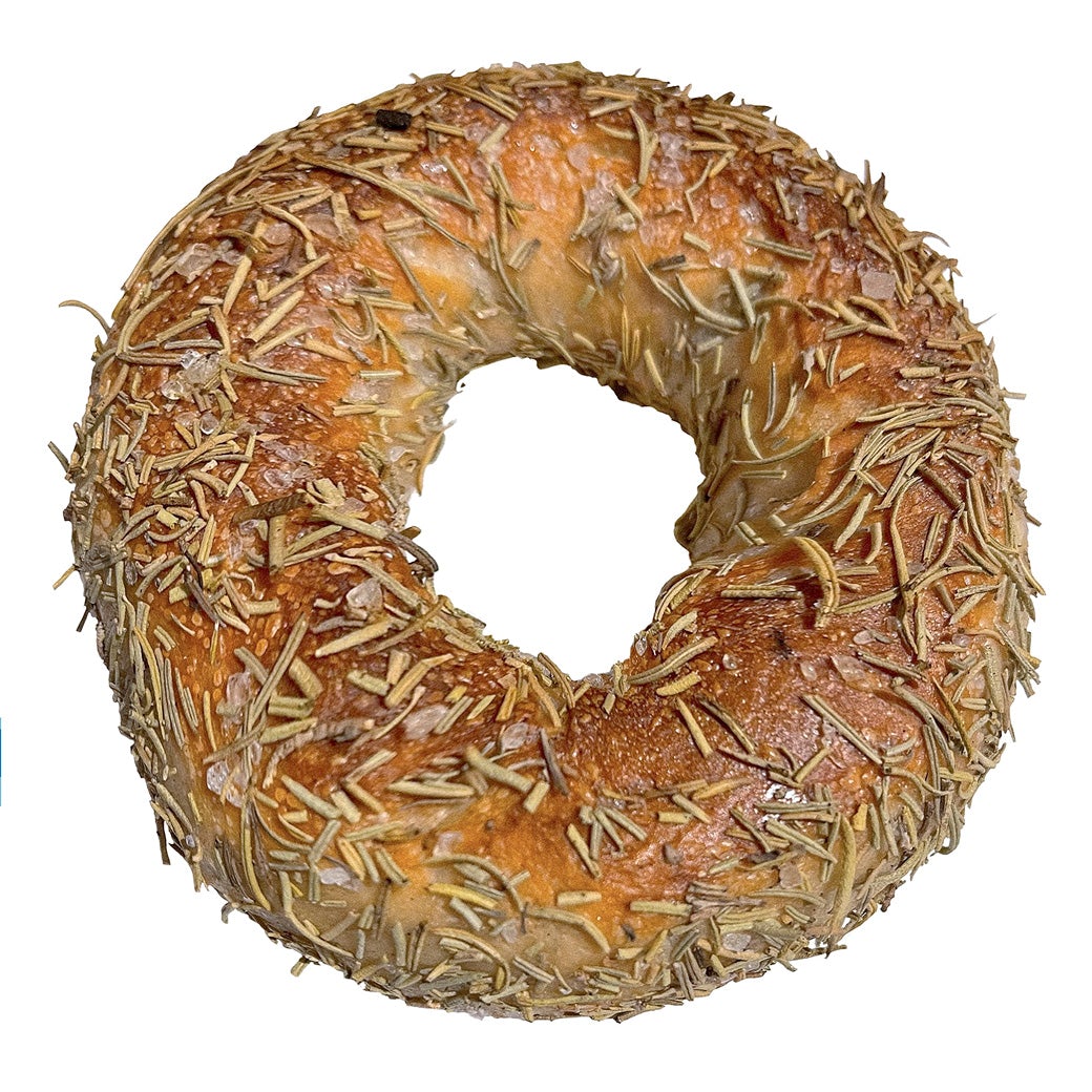 Frozen Gluten Free Wood Fired Bagels - SEA SALT & ROSEMARY-(PACK OF 4)