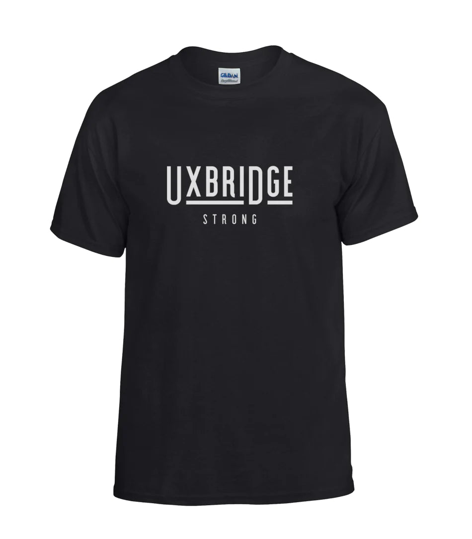 Unisex - Uxbridge Strong T-Shirt (original logo no tree) SIZE SMALL