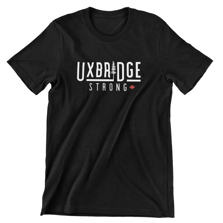 Unisex - Uxbridge Strong T-Shirt (logo with tree) SMALL-XXXL