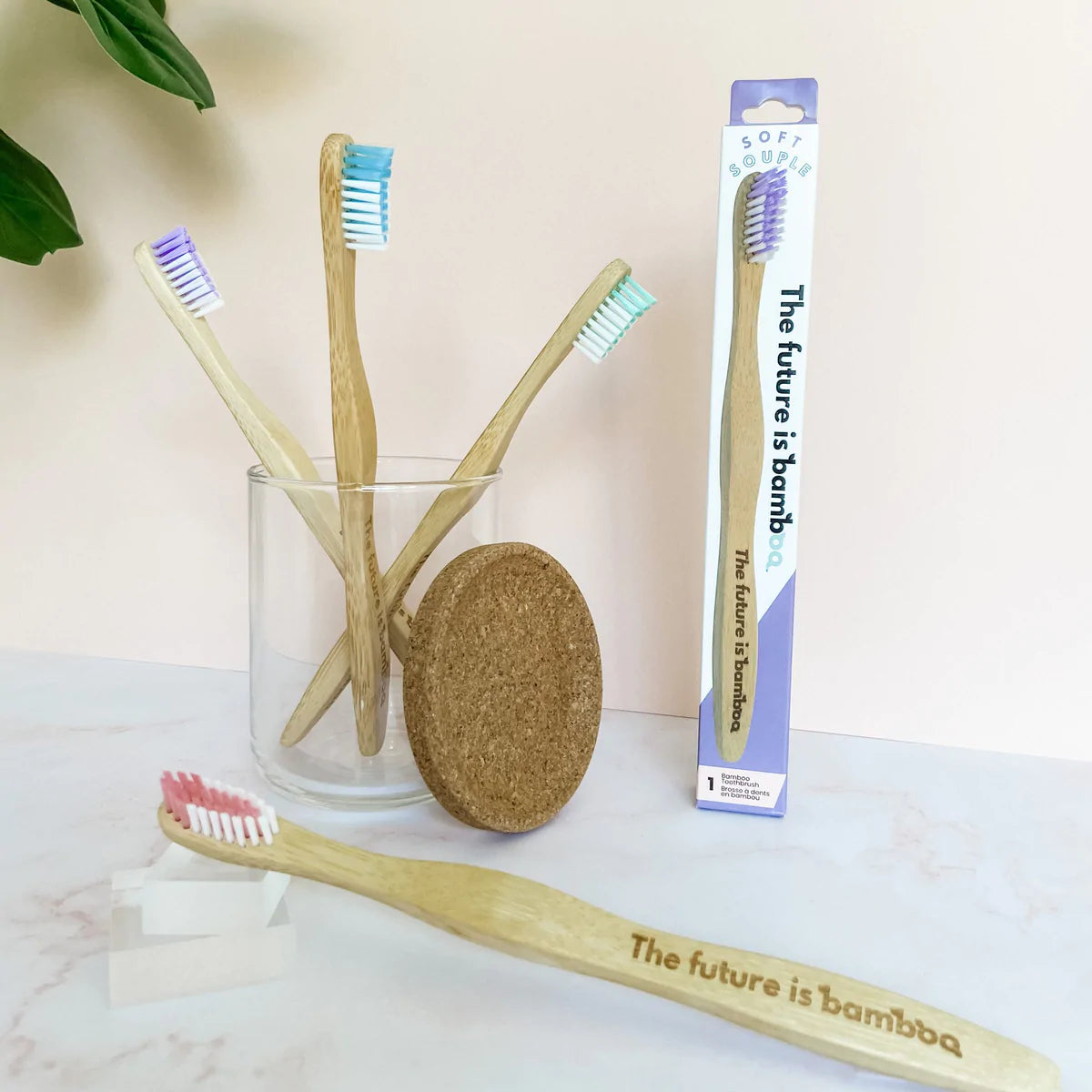 Bamboo Toothbrush - Soft Lilac (Adult)