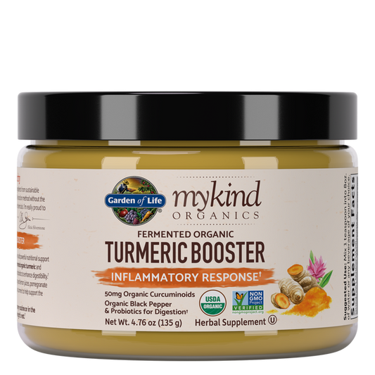 mykind Organics Fermented Organic Turmeric Booster 4.76oz (135g) Powder