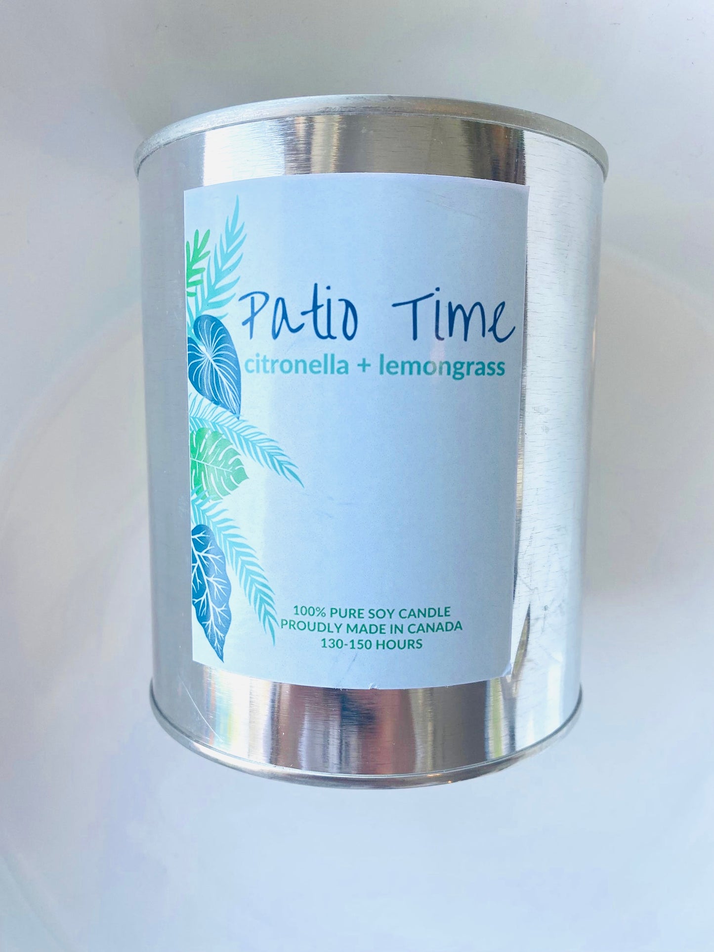 Patio Time Citronella Candle - Tin Quart