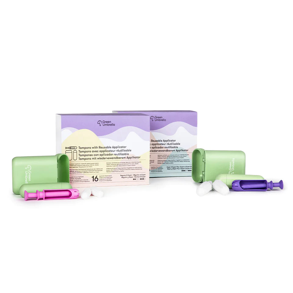 Tampons with Reusable Tampon Applicator