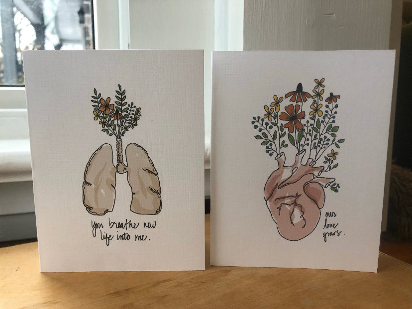 Hand Drawn Cards- prints