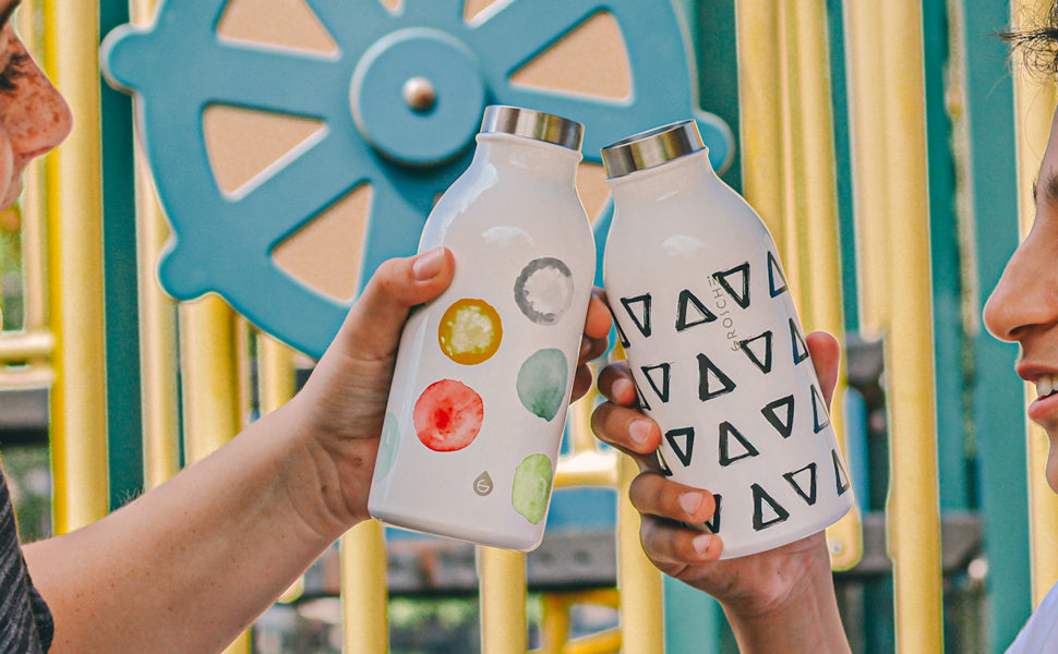 BOP! Triangle Insulated Water Bottle