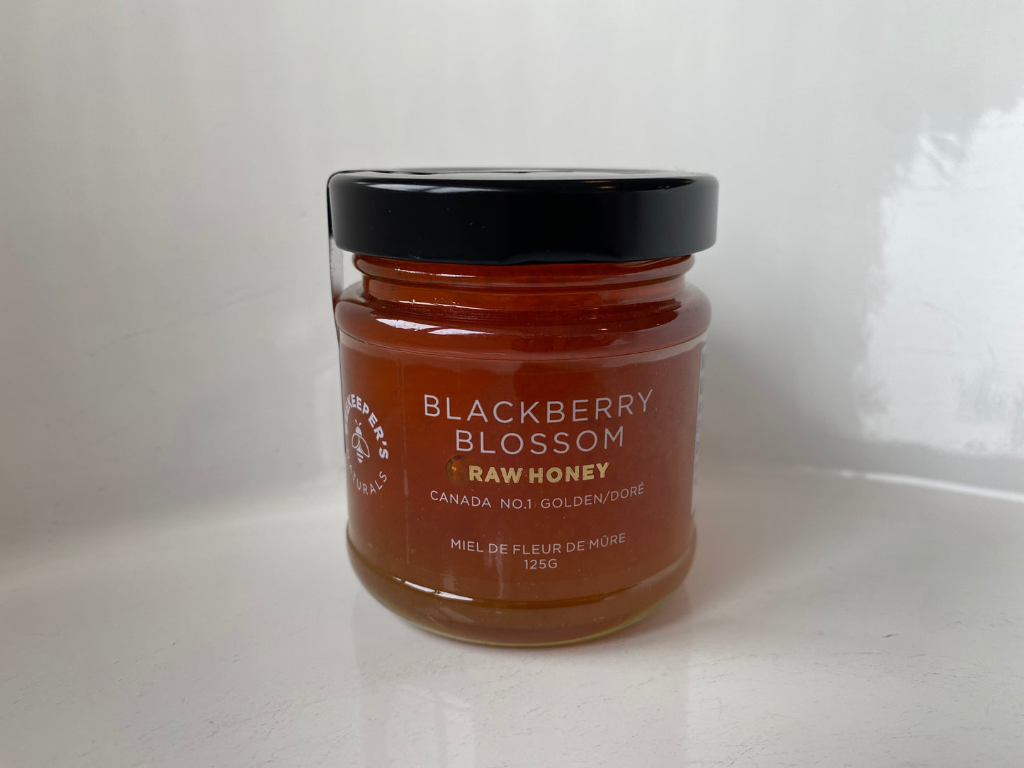 100%  Blackberry Blossom Raw Honey 125g