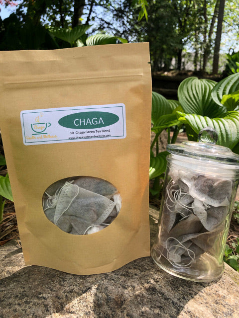 CHAGA GREEN TEA BLEND 10 bags