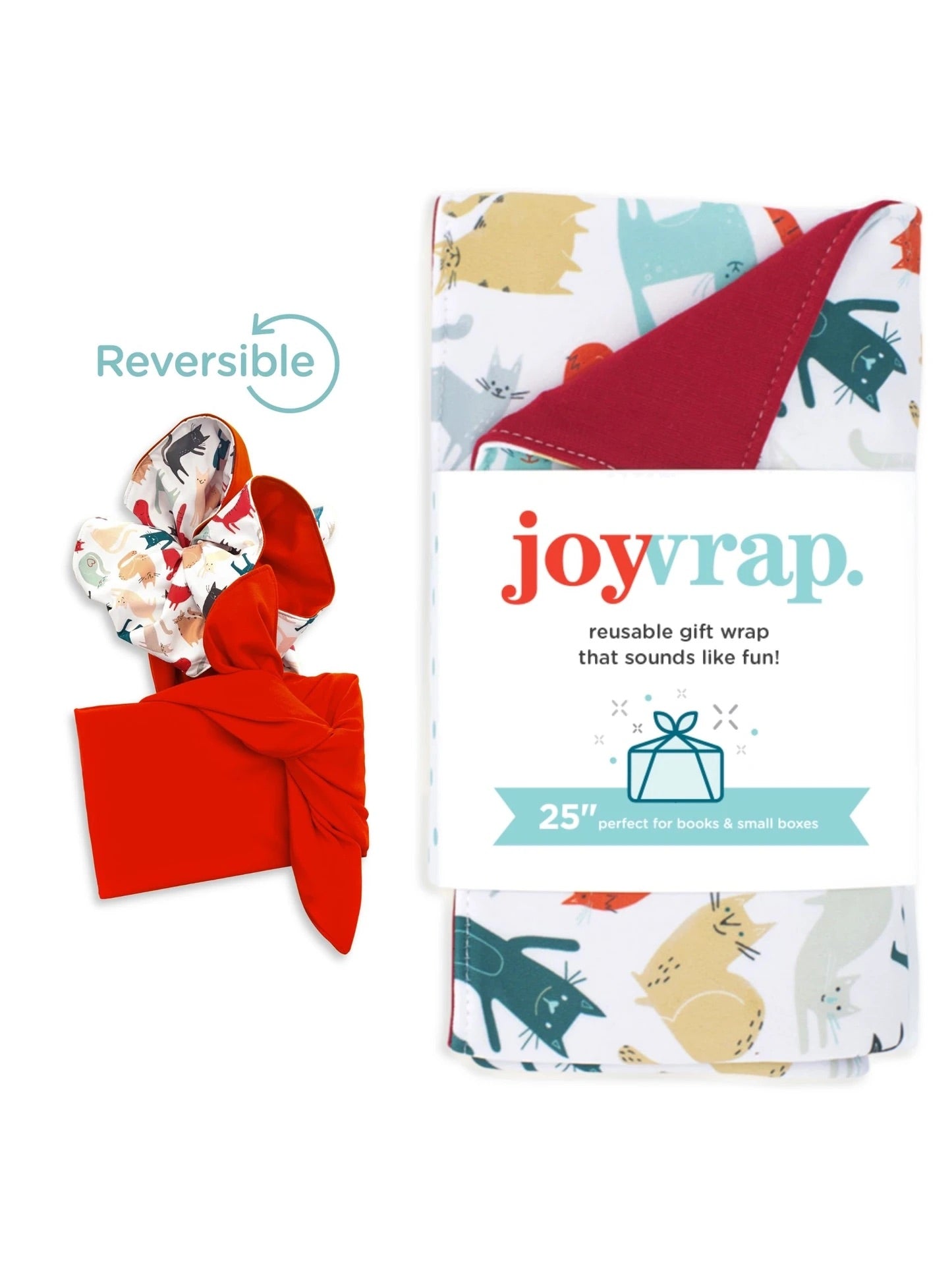 Joywrap Reusable Gift Wrap (25" square) - Small