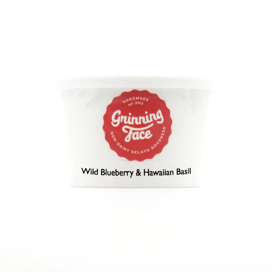 Wild Blueberry & Hawaiian Basil Gelato - 118ml