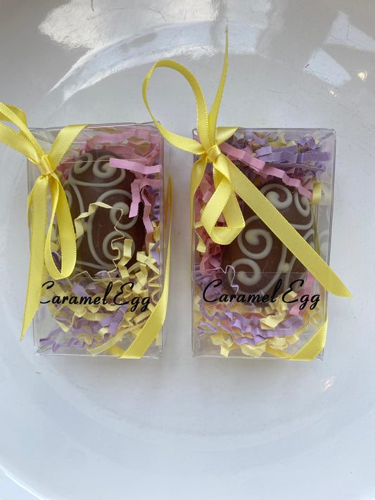 Milk Chocolate Peanut Butter Caramel Easter Egg