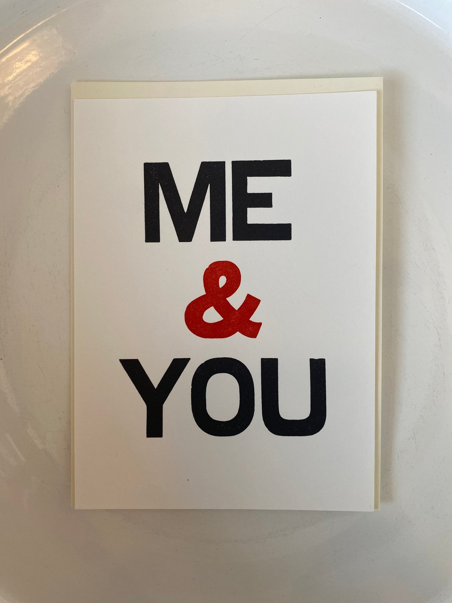 Me & You Card
